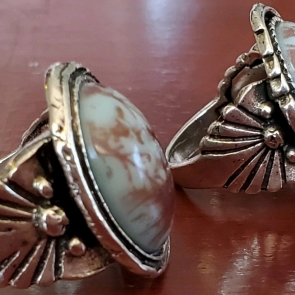 New turquoise colored rings size 5 and 8 available - Picture 4 of 5